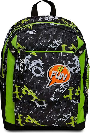 Zaino Scuola Seven Pocket Up Sj Gang Sj Ever Wingly Girl Cancelleria e prodotti per ufficio/Scuola e materiale didattico/Materiale scolastico/Cartelle e zaini per la scuola/Zaini per ragazzi Cartoleria Deja Vu - Crotone, Commerciovirtuoso.it