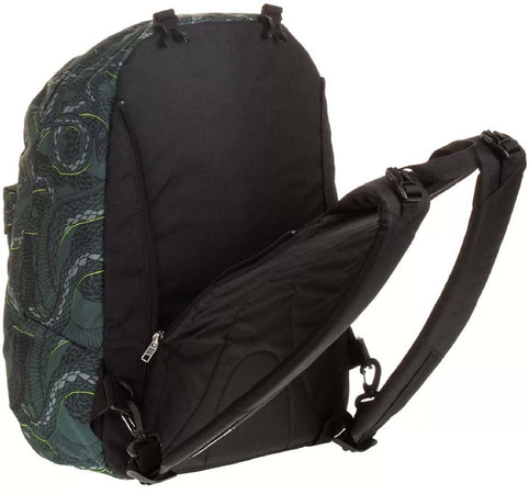 Zaino Scuola Seven Python Reversibile Con Cuffie Wireless 29lt Zaino Scuola Verde 2in1