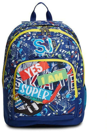 Zaino Scuola Sj Advanced Funny Adventure Boy Zaino Per Bambino Ragazzo Fantasia Seven