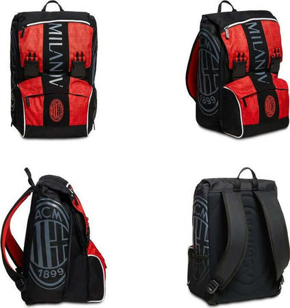 Zaino Seven Estensibile Big Ac Milan What a Goal per La Scuola Cancelleria e prodotti per ufficio/Scuola e materiale didattico/Materiale scolastico/Cartelle e zaini per la scuola/Zaini per ragazzi Cartoleria Deja Vu - Crotone, Commerciovirtuoso.it
