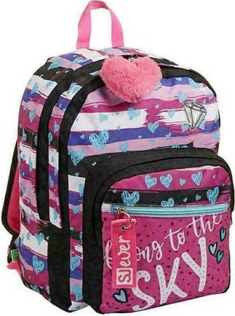 ZAINO SEVEN SJ GANG EVER BELOVED GIRL ECO doppio scomparto Cancelleria e prodotti per ufficio/Scuola e materiale didattico/Cartelle e zaini per la scuola/Cartelle Cartoleria Deja Vu - Crotone, Commerciovirtuoso.it