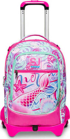 Zaino Seven Trolley Jack-3wd Sj Gang Sea Beauty per La Scuola per Bambine Cancelleria e prodotti per ufficio/Scuola e materiale didattico/Materiale scolastico/Cartelle e zaini per la scuola/Zaini per ragazzi Cartoleria Deja Vu - Crotone, Commerciovirtuoso.it