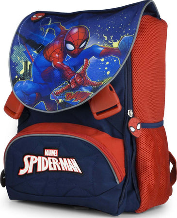 Zaino-Spiderman-con-astuccio-triplo-dim.-h.-44-x-30-x-20