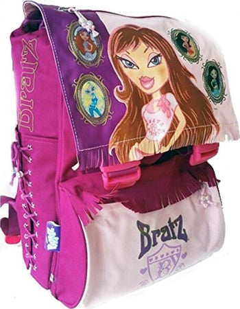Zaino-Trolley-Bratz-Fashion-Estensibile-Rosa-E-Viola-Elementari-Bambine