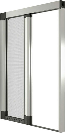 Zanzariera a Carrarmato Su Misura ''metra'' Profilo Rosso Apertura Laterale (made in Italy) Fai da te/Prodotti per la costruzione/Materiali da costruzione/Porte/Porte esterne/Porte con zanzariera La Zappa - Altamura, Commerciovirtuoso.it