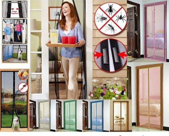 Zanzariera-Magnetica-Anti-Insetti-Magic-Mesh-Porte-Balcone-Finestre-210x95cm