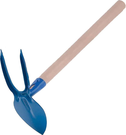 Zappa con bidente strumento agricolo per lavorare il terreno in metallo e legno Fai da te/Utensili elettrici e a mano/Attrezzi da giardinaggio/Zappe La Zappa - Altamura, Commerciovirtuoso.it
