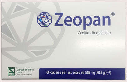 Zeopan - Zeolite Clinoptilolite 60 Capsule Integratore Alimentare