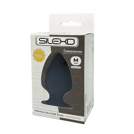Plug Anale Stimolatore Taglia M Silexd 230290 Anal Altezza 4,3" Black Silicone Nero 11 cm Salute e cura della persona/Erotismo e contraccezione/Sex toys/Sex toys anali/Plug anali Kondorama - Martinsicuro, Commerciovirtuoso.it