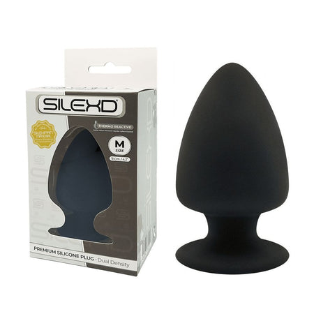 Plug Anale Stimolatore Taglia M Silexd 230290 Anal Altezza 4,3" Black Silicone Nero 11 cm Salute e cura della persona/Erotismo e contraccezione/Sex toys/Sex toys anali/Plug anali Kondorama - Martinsicuro, Commerciovirtuoso.it