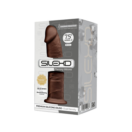 Fallo Realistico Silexd Model 2 - 7,5" Brown Pene Artificiale In Silicone Memory Termoreattivo 19cm Salute e cura della persona/Erotismo e contraccezione/Sex toys/Dildo/Dildo realistici Kondorama - Martinsicuro, Commerciovirtuoso.it
