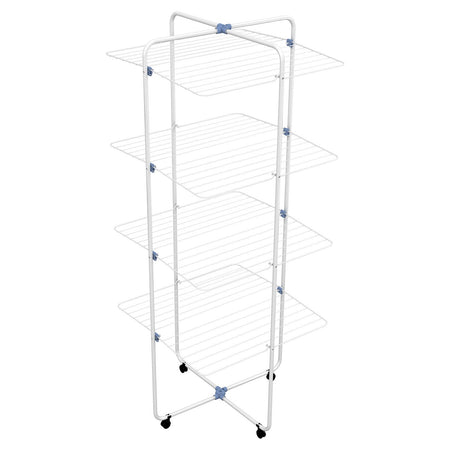 Stendibiancheria Gimi verticale a 4 piani in acciaio "VIP 4" 40 mt con rotelle Casa e cucina/Organizzazione interni/Organizzazione lavanderia/Stendini La Zappa - Altamura, Commerciovirtuoso.it