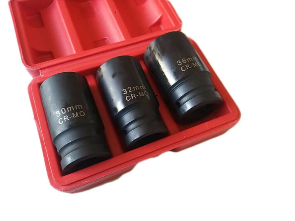 Bussole Boccole Per Pistola Avvitatore Pneumatico Set 3 Pz 3/4" Da 30 A 36mm Casa, arredamento e bricolage > Bricolage e fai da te > Chiavi da Lavoro Trade Shop italia - Napoli, Commerciovirtuoso.it