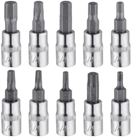 SET KIT 46 PEZZI CHIAVI A BUSSOLA CON CRICCHETTO 1/4" CACCIAVITE ESAGONALE TUBO Fai da te/Utensili elettrici e a mano/Utensili a mano/Cacciaviti/Set cacciaviti Trade Shop italia - Napoli, Commerciovirtuoso.it