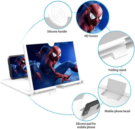 Lente Di Ingrandimento Schermo 12" 3d Per Cellulare Smartphone Guardare Video Film Elettronica/Cellulari e accessori/Accessori/Accessori per videogiochi/Espansioni per schermo e lenti di ingrandimento Trade Shop italia - Napoli, Commerciovirtuoso.it