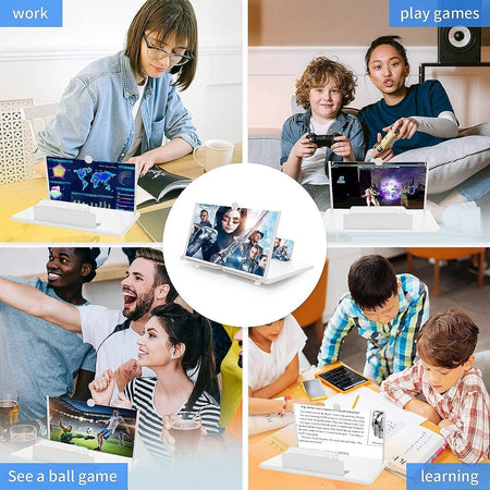 Lente Di Ingrandimento Schermo 12" 3d Per Cellulare Smartphone Guardare Video Film Elettronica/Cellulari e accessori/Accessori/Accessori per videogiochi/Espansioni per schermo e lenti di ingrandimento Trade Shop italia - Napoli, Commerciovirtuoso.it