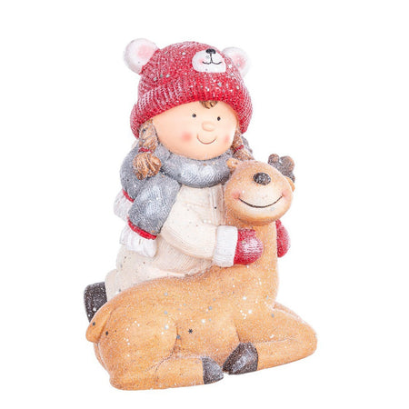 Bimba "Glacial" in polvere di gesso decorazione natalizia per interno Casa e cucina/Decorazioni per interni/Addobbi e decorazioni per ricorrenze/Decorazioni natalizie/Schiaccianoci MagiediNatale.it - Altamura, Commerciovirtuoso.it