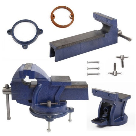 MORSA DA BANCO GIREVOLE 5" 125 mm INCUDINE PROFESSIONALE IN GHISA E ACCIAIO Fai da te/Utensili elettrici e a mano/Utensili a mano/Morsetti/Morsetti da banco Trade Shop italia - Napoli, Commerciovirtuoso.it