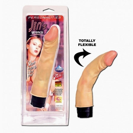 Vibratore Realistico Con Velocità Regolabile Jens Wrench Fallo Realistico Vibrante Flessibile 7.5" Color Carne Salute e cura della persona/Erotismo e contraccezione/Sex toys/Vibratori/Vibratori realistici Kondorama - Martinsicuro, Commerciovirtuoso.it