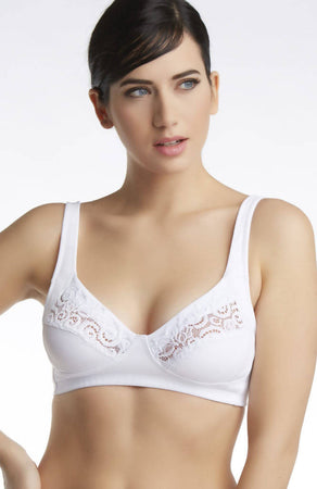 art. 354 SEMPRE DONNA reggiseno Senza ferretto a balconcino in microfibra con coppe foderate cotone intimo donna L'Orchidea - Siderno, Commerciovirtuoso.it