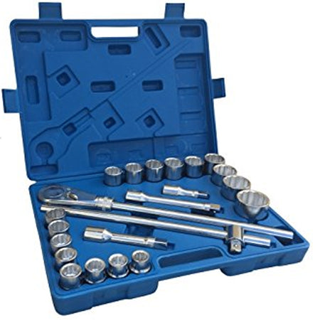 SET 22PZ BUSSOLE GRANDI 3/4" POLIGONALI CRICCHETTO CON LEVA CAMION 19-50mm Fai da te/Utensili elettrici e a mano/Utensili a mano/Bussole e set di bussole/Corredi di bussole/Standard Trade Shop italia - Napoli, Commerciovirtuoso.it