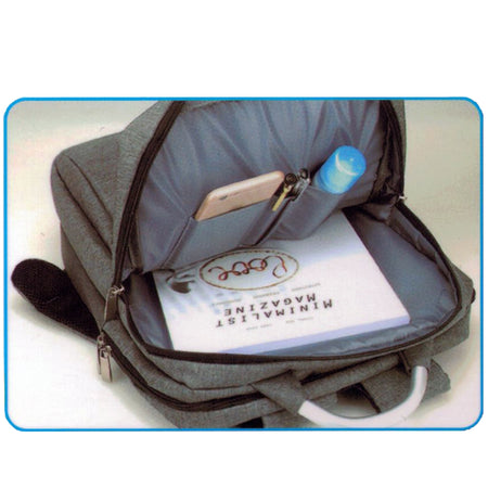 ZAINO ZAINETTO CARTELLA PER NOTEBOOK PC PORTATILE 15,6" CON PRESA USB DA VIAGGIO  Trade Shop italia - Napoli, Commerciovirtuoso.it