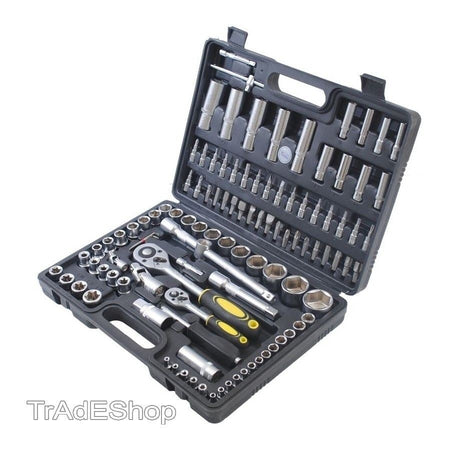 109 PZ SET CHIAVI A TUBO CASSETTA SCATOLA A Cricchetto Utensile auto 1/2" 1/4" Fai da te/Utensili elettrici e a mano/Utensili a mano/Chiavi e chiavi inglesi/Set di chiavi a tubo/Standard Trade Shop italia - Napoli, Commerciovirtuoso.it