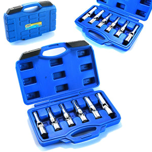 SET KIT 6 CHIAVI BUSSOLA SNODATE PER CANDELETTE AUTO DIESEL DA 8 A 16MM 3/8" Auto e Moto/Attrezzi per veicoli/Attrezzi e attrezzatura per motore/Chiavi candelette Trade Shop italia - Napoli, Commerciovirtuoso.it