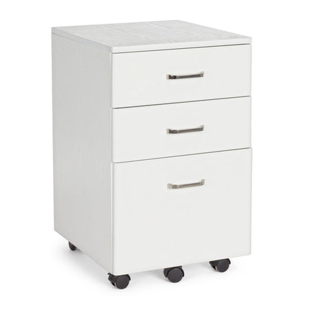 Cassettiera da ufficio "Nadir" con ruote e 3 cassetti per scrivania altezza 65 cm Cancelleria e prodotti per ufficio/Archivio ufficio e accessori per scrivania/Archivio ufficio/Classificatori/Cassetti Decor Space - Altamura, Commerciovirtuoso.it