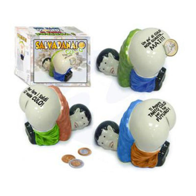 Salvadanaio Uomo Gadget Per Adulti  Un Po' Di Culo Non Guasta Mai Giochi e giocattoli/Articoli da regalo e scherzetti/Scherzetti e articoli divertenti Kondorama - Martinsicuro, Commerciovirtuoso.it