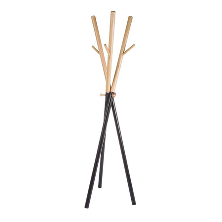 Appendiabiti "Bastien" da terra con terminali in legno attaccapanni moderno h 172 Casa e cucina/Arredamento/Ingresso/Appendiabiti Decor Space - Altamura, Commerciovirtuoso.it