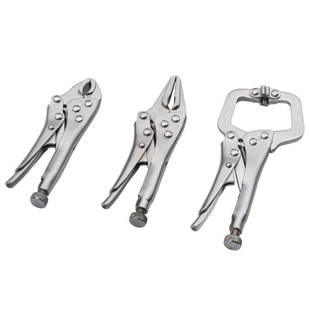 Set 3 Chiave Pinza Pinze Scatto 4" 5" Autobloccante A Pressione Regolabile Casa, arredamento e bricolage > Bricolage e fai da te > Pinze e Tronchesi Trade Shop italia - Napoli, Commerciovirtuoso.it