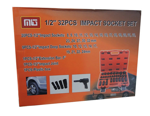 Bussole Boccole Per Pistola Avvitatore Pneumatico Set Kit 32pz 1/2" Mig-2044 Casa, arredamento e bricolage > Bricolage e fai da te > Utensili Manuali > Chiavi da Lavoro Trade Shop italia - Napoli, Commerciovirtuoso.it