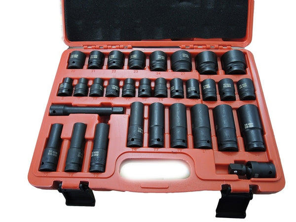Bussole Boccole Per Pistola Avvitatore Pneumatico Set Kit 32pz 1/2" Mig-2044 Casa, arredamento e bricolage > Bricolage e fai da te > Utensili Manuali > Chiavi da Lavoro Trade Shop italia - Napoli, Commerciovirtuoso.it