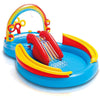 Piscina gonfiabile "Arcobaleno" con spruzzo per bambini 297 x 193 cm Giochi e giocattoli/Sport e giochi all'aperto/Giochi aquatici e piscine per bambini/Piscinette per bambini La Zappa - Altamura, Commerciovirtuoso.it