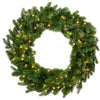 Ghirlanda tonda natalizia "Galloway" color Verde dietro porta 40 cm con LED Casa e cucina/Decorazioni per interni/Addobbi e decorazioni per ricorrenze/Decorazioni natalizie/Orpelli e festoni MagiediNatale.it - Altamura, Commerciovirtuoso.it