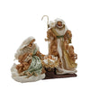 Natività "King" con culla e vestiti in tessuto Verde e Oro per presepe Natalizio da 38 cm Casa e cucina/Decorazioni per interni/Addobbi e decorazioni per ricorrenze/Decorazioni natalizie/Presepi/Statuine e fondali per il presepe MagiediNatale.it - Altamura, Commerciovirtuoso.it