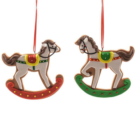 Pendente per albero di Natale "Cavallo a dondolo" in argilla morbida, set da 3 pezzi 9 x 9 x 1,5 cm Casa e cucina/Decorazioni per interni/Addobbi e decorazioni per ricorrenze/Decorazioni natalizie/Addobbi e decorazioni/Ciondoli e pendenti MagiediNatale.it - Altamura, Commerciovirtuoso.it