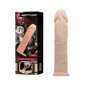 Prolunga Fallica Elastica Pretty Love Penis Sleeve 7" Misura Grande Large 18cm Salute e cura della persona/Erotismo e contraccezione/Sex toys/Guaine e prolunghe per il pene Kondorama - Martinsicuro, Commerciovirtuoso.it