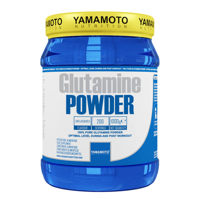 YAMAMOTO  Glutamine POWDER 1 Kg Salute e cura della persona/Alimentazione e nutrizione/Integratori per lo sport/Aminoacidi/L-glutammina Tock Black - Solofra, Commerciovirtuoso.it