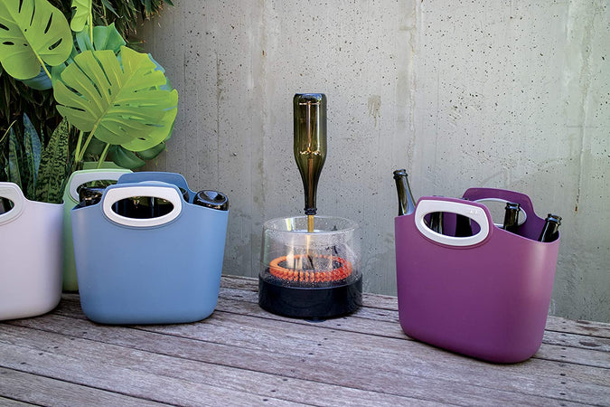 Lavabottiglie idraulico per lavare bottiglie, Vasi e Contenitori in Vetro "Made in Italy" Casa e cucina/Produzione di birra e vino artigianali/Fermentazione/Damigiane La Zappa - Altamura, Commerciovirtuoso.it