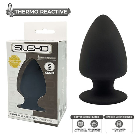 Plug Anale Stimolatore Taglia S Altezza 3,5" Black Silicone Nero 9 cm Salute e cura della persona/Erotismo e contraccezione/Sex toys/Sex toys anali/Plug anali Kondorama - Martinsicuro, Commerciovirtuoso.it