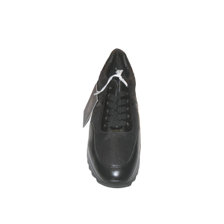 Sneakers donna nere Marina Yachting - Scarpe sportive per signora - Scarpa da ginnastica con lacci nera sneakers donna L'Orchidea - Siderno, Commerciovirtuoso.it