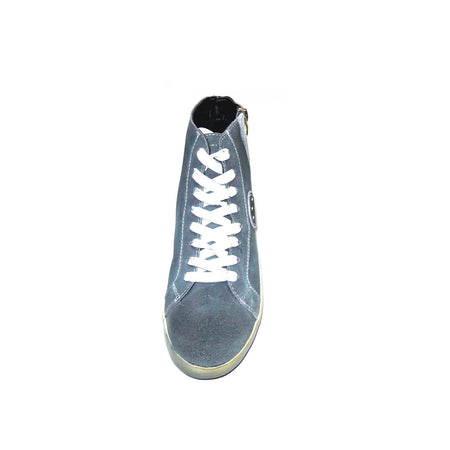 Sneakers donna Antracite - Scarpe da ginnastica signora in pelle camoscio scamosciate - scarpe sportive con lacci - Made in Italy art. shik32 Sneakers donna L'Orchidea - Siderno, Commerciovirtuoso.it