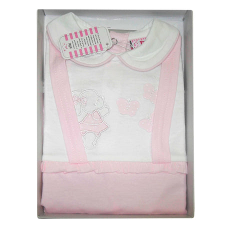 Tutina per Neonata Irge Pagliaccetto Bimba Rosa E Bianco Con Disegni Colletto Girocollo Buona Vestibilita' Art. Ig113/7 Moda/Prima infanzia/Abbigliamento/Bambina 0-24/Tutine e body/Pagliaccetti L’Orchidea - Siderno, Commerciovirtuoso.it