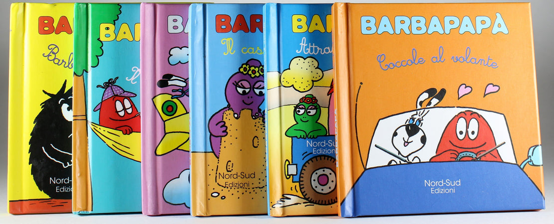 Set Libri per Bambini Set 6 Libri Tascabili "Barbapapà" Libri/Libri per bambini e ragazzi/Letteratura e narrativa/Racconti Liquidator Italia - Nicosia, Commerciovirtuoso.it