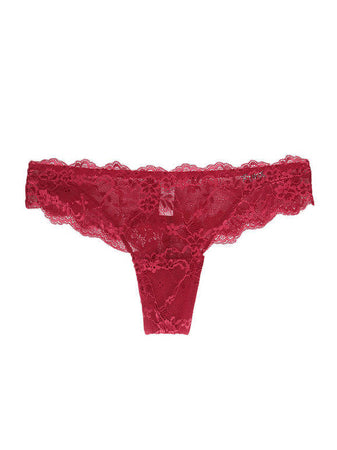 art.p9113s PURA slip donna brasiliana in pizzo rosso rubino modello Alice intimo donna L'Orchidea - Siderno, Commerciovirtuoso.it