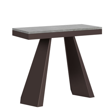 Tavolo consolle "Bergamo" allungabile in legno per sala da pranzo Casa e cucina/Arredamento/Studio/Mobiletti e credenze/Credenze Decor Space - Altamura, Commerciovirtuoso.it