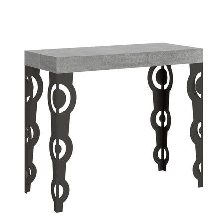 Tavolo consolle "Treviso" allungabile in legno per sala da pranzo Casa e cucina/Arredamento/Studio/Mobiletti e credenze/Credenze Decor Space - Altamura, Commerciovirtuoso.it