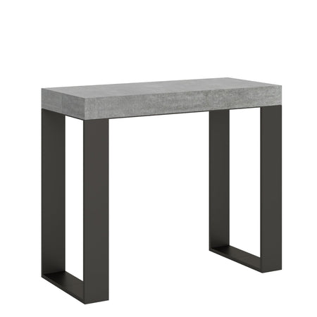 Tavolo consolle "Genova" allungabile in legno per sala da pranzo Casa e cucina/Arredamento/Studio/Mobiletti e credenze/Credenze Decor Space - Altamura, Commerciovirtuoso.it